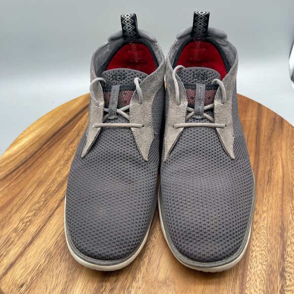 UGG Boots Mens Size 11 Gray Union Chukka HyperWeave Chukka Shoes Sneakers Ankle main image 8